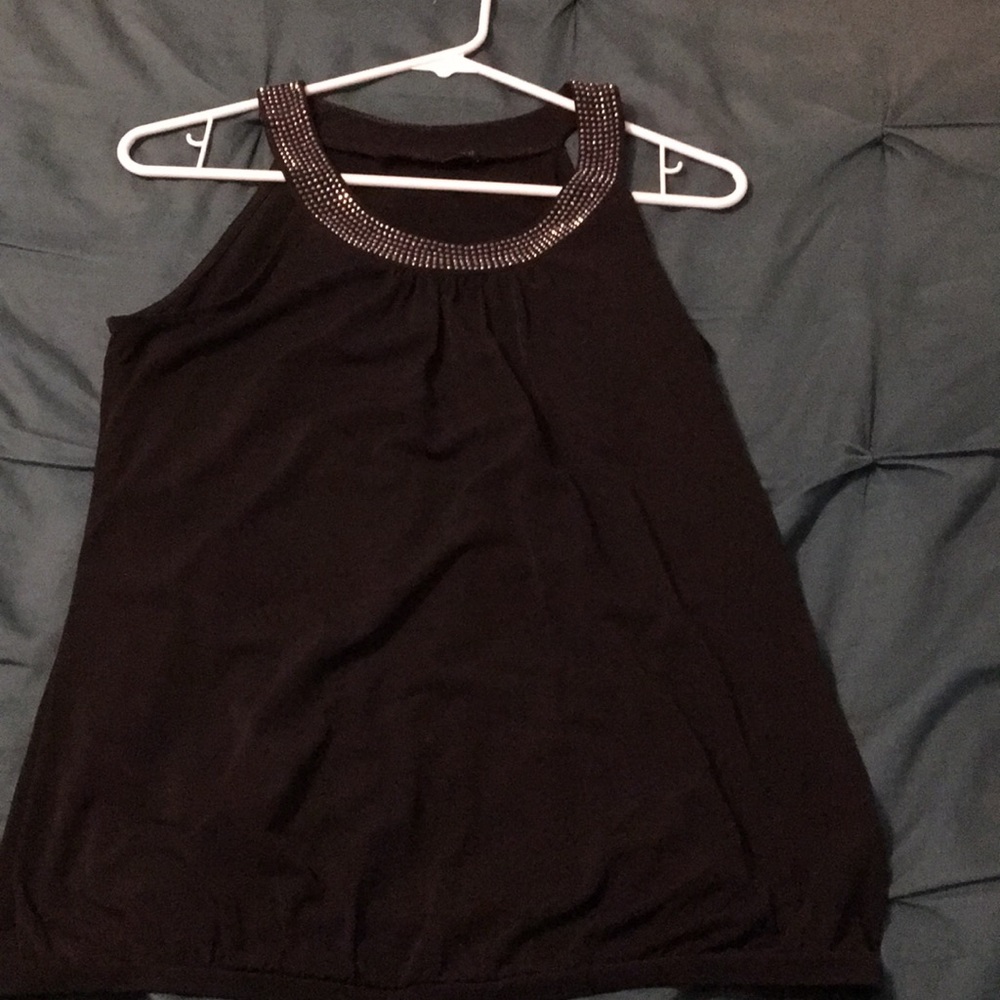Black dressy tank top